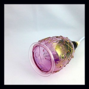 画像5: 30%OFF Northern Lights ノーザンライツ ☆ ガラスランプシェード