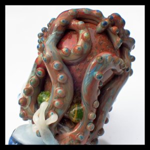 画像5: kengtaro ケンタロー ☆ ガラスペンダントトップ＜たことぼく＞