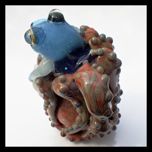 画像3: kengtaro ケンタロー ☆ ガラスペンダントトップ＜たことぼく＞