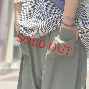 画像5: ALDIES アールディーズ ☆ レーヨンハーフウェイレングスパンツ Olive