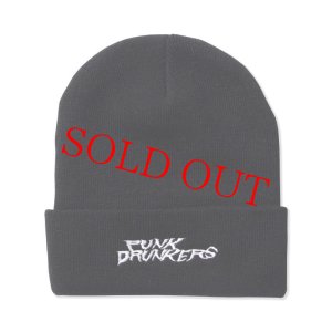 画像1: PUNK DRUNKERS ☆ ギザロゴニットCAP black