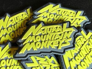 画像1: NATURAL MOUNTAIN MONKEYS ☆ NMM ワッペン Yellow Design