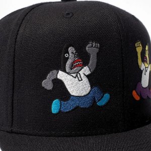 画像2: パンクドランカーズ ユル鮫人CAP black