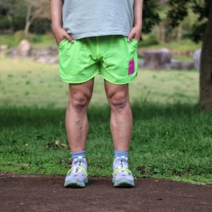 画像2: ネイタルデザイン JELLY KELLY SHORTS LIME YELLOW