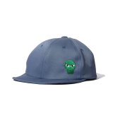 パンクドランカーズ 目ぱっちりつば小さめCAP  s.blue