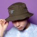 画像3: パンクドランカーズ 逆三角ロゴHAT khaki (3)