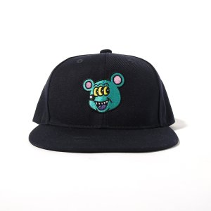 画像1: パンクドランカーズ 三つ目のネズミCAP navy