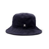 パンクドランカーズ 喜怒哀楽コーデュロイHAT navy