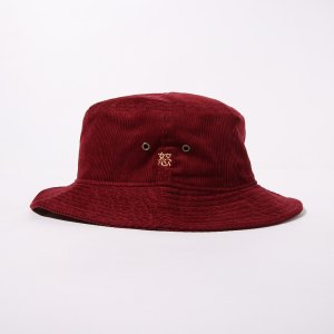 画像2: パンクドランカーズ 喜怒哀楽コーデュロイHAT burgundy