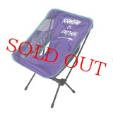 ネイタルデザイン x helinox CHAIR ONE AIOT! SUNRISE PURPLE × RETRO STRIPE