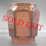 銘灯 KIRIKO Globe -EDO- 菊繋ぎ 3面彫り