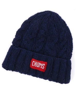 画像1: CHUMS ネパールニットワッチ Navy