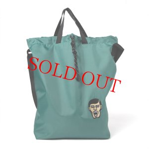 画像1: パンクドランカーズ あいつパッカブルトートBAG green
