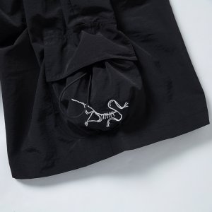 画像3: PUNK DRUNKERS 化石カーゴショーツ black
