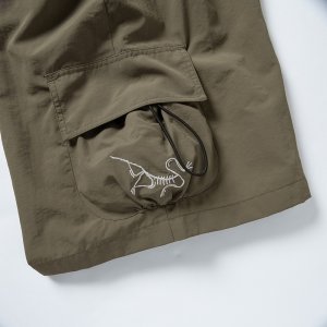 画像3: PUNK DRUNKERS 化石カーゴショーツ khaki