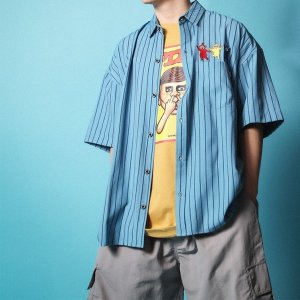 画像5: パンクドランカーズ 妖精ストライプシャツ