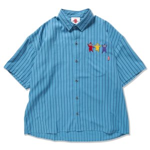 画像1: パンクドランカーズ 妖精ストライプシャツ