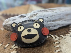 画像1: ojaga design くまもん バッジ