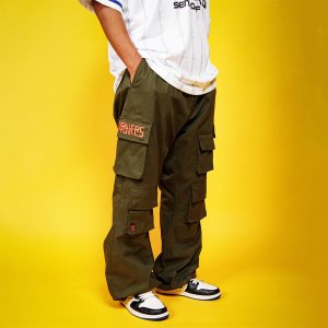 画像4: PUNK DRUNKERS 9Pミリタリーパンツ