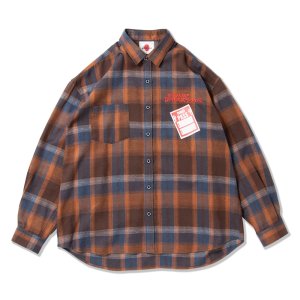 画像1: パンクドランカーズ GUESTパスネルシャツ