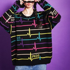 画像3: パンクドランカーズ 心電図ニット