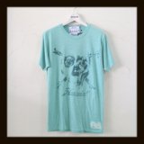 画像: HAOMING ハオミン ☆ Trick art SKULL T-shirts