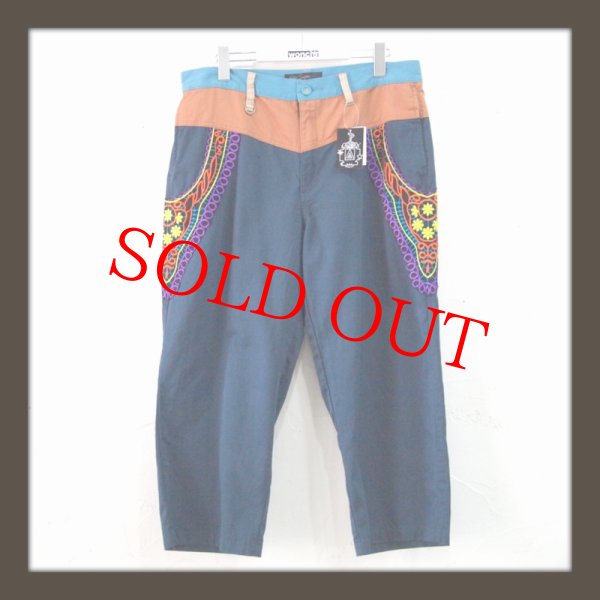 画像2: 30%OFF ALDIES アールディーズ ☆ デコレーションクロップドパンツ NAVY