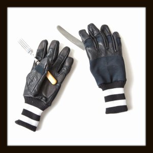 画像: Fcouture フィクチュール x GRIP SWANNY ☆ MIL GLOVE Black