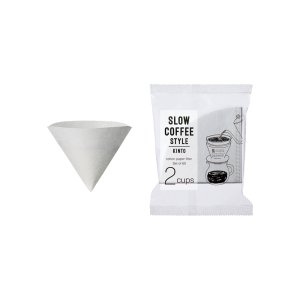 画像: KINTO ☆ SLOW COFFEE STYLE コットンペーパーフィルター 2cups 60枚入