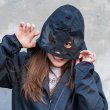 画像4: HAOMING ハオミン ☆ MASK HOODED JACKET NAVY