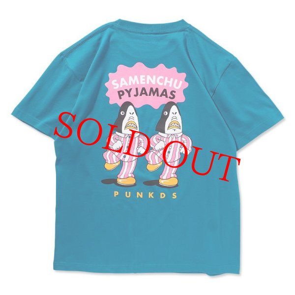 画像1: PUNK DRUNKERS パンクドランカーズ ☆ 鮫人パジャマTEE A.GREEN