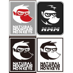 画像: NATURAL MOUNTAIN MONKEYS ☆ ORIGINAL STICKER