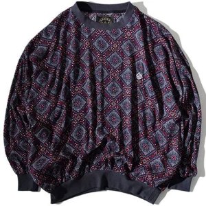 画像: ALDIES テヘランビッグクルーネックNavy