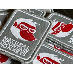 画像: NATURAL MOUNTAIN MONKEYS ☆ NMM 猿ワッペン (ナイロン)