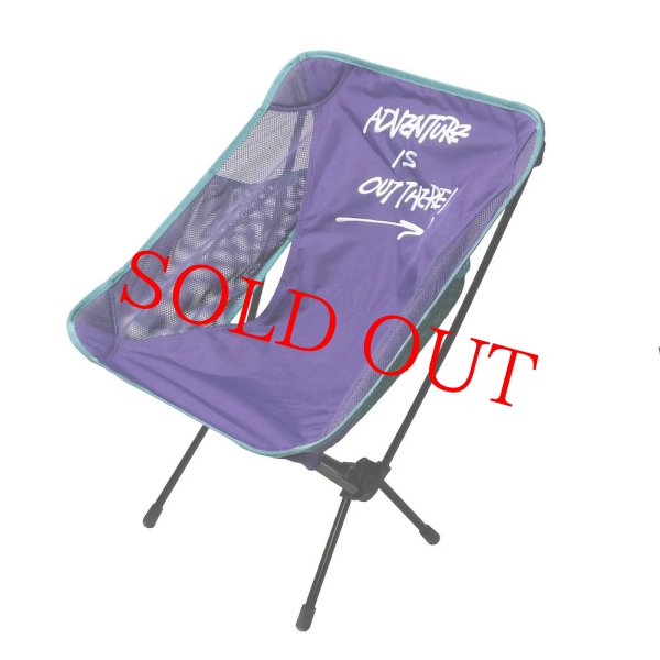 画像1: ネイタルデザイン x helinox CHAIR ONE AIOT! SUNRISE PURPLE × RETRO STRIPE