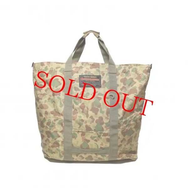 画像1: NATAL DESIGN KAMPING BIG TOTE BAG type2. camo