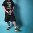 画像4: PUNK DRUNKERS 化石カーゴショーツ black