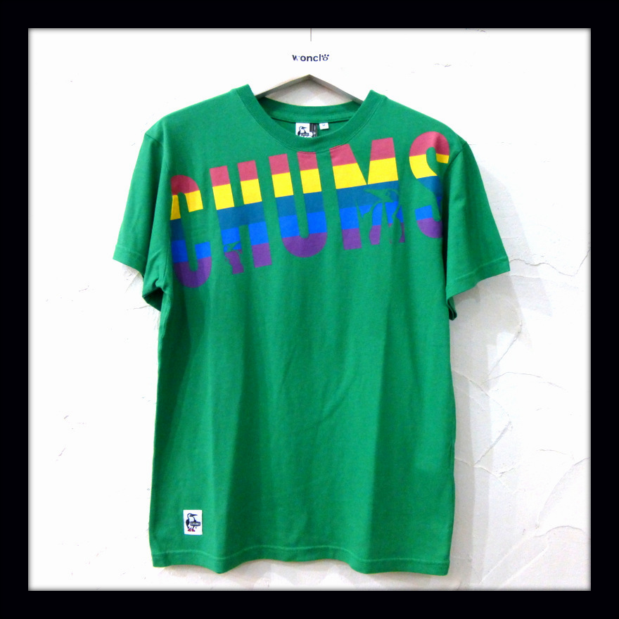 画像1: CHUMS チャムス ☆ Rainbow CHUMS T-Shirt