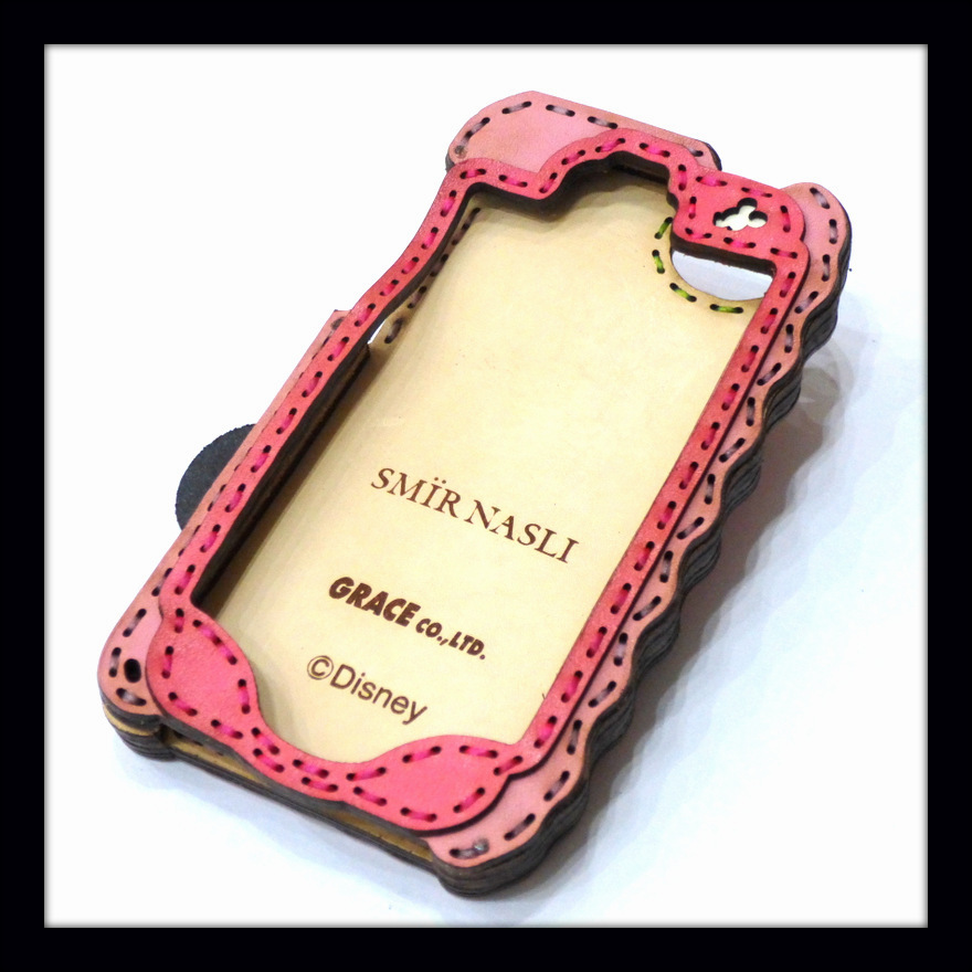 画像: ojaga design オジャガデザイン ☆ × SMIR NASLI サミールナスリ ミニー iPhoneSE アイフォンSE ケース pink