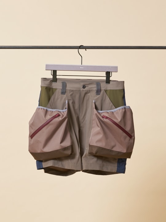 TROVE BIG POCKET SHORTS 岡部文彦 マルチ-