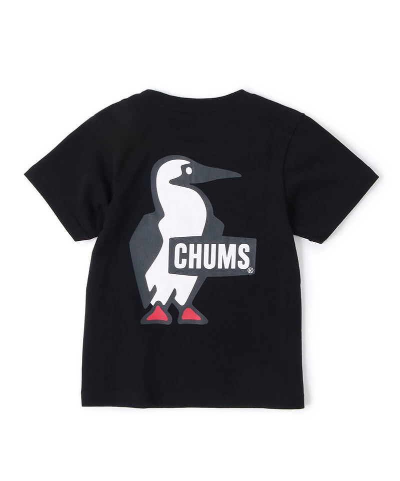 画像1: CHUMS チャムス ☆ キッズブービーロゴTシャツ