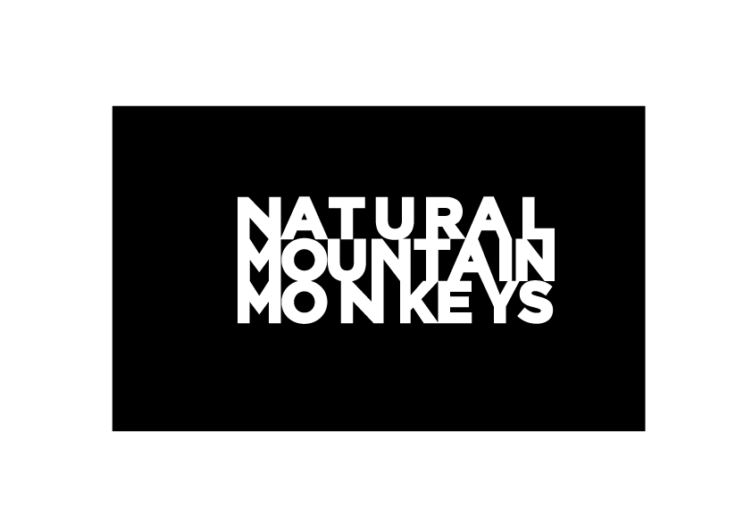 画像2: NATURAL MOUNTAIN MONKEYS ☆ CUT-OUT STICKER