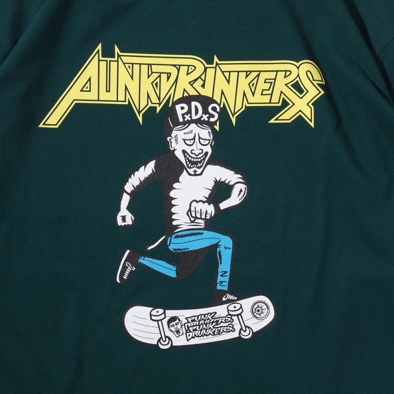 画像3: PUNK DRUNKERS パンクドランカーズ ☆ 般若スケボーTEE'23