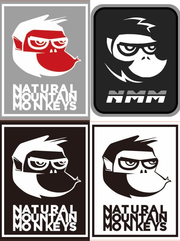 画像1: NATURAL MOUNTAIN MONKEYS ☆ ORIGINAL STICKER