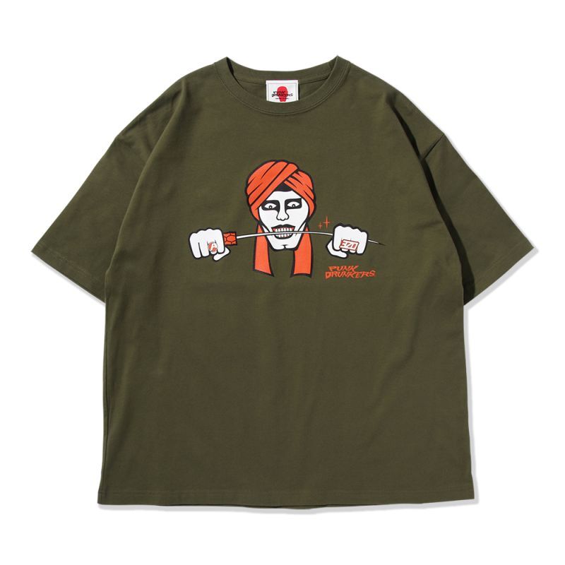 画像1: PUNK DRUNKERS 94あいつBIG.TEE khaki