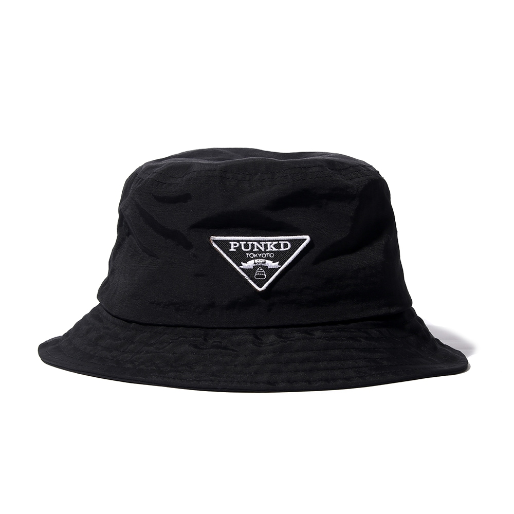 画像1: パンクドランカーズ 逆三角ロゴHAT black