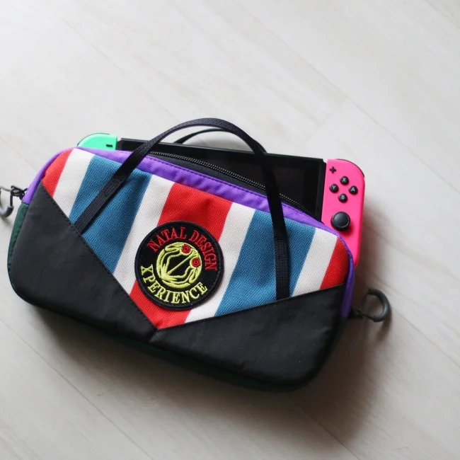 画像3: ネイタルデザイン GAMEHOLIC CLUTCH retro stripe