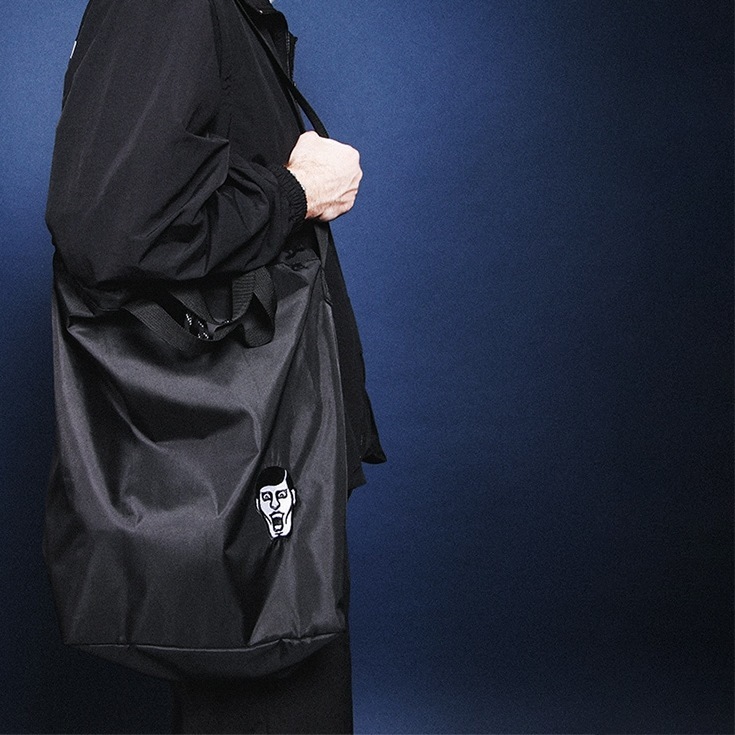 画像4: パンクドランカーズ あいつパッカブルトートBAG black