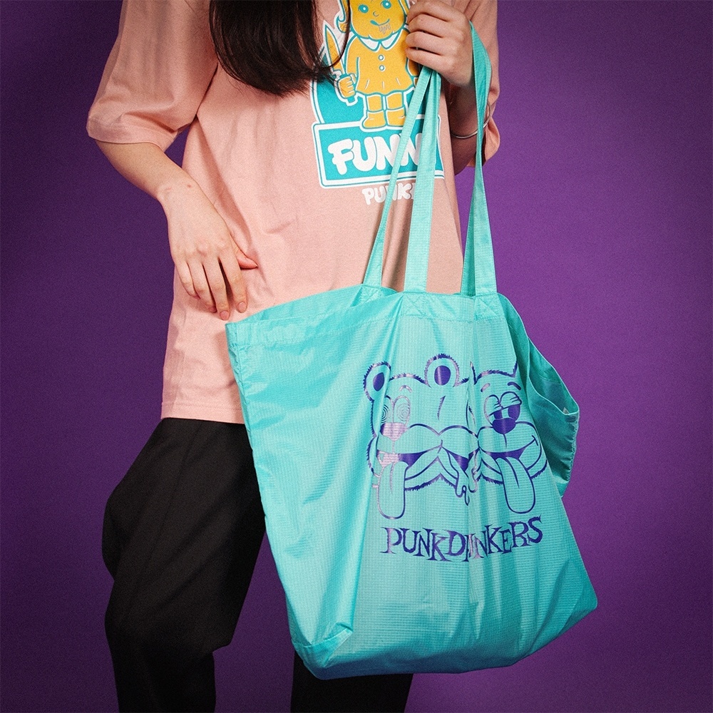 画像4: パンクドランカーズ 3匹のクマのナイロントートBAG