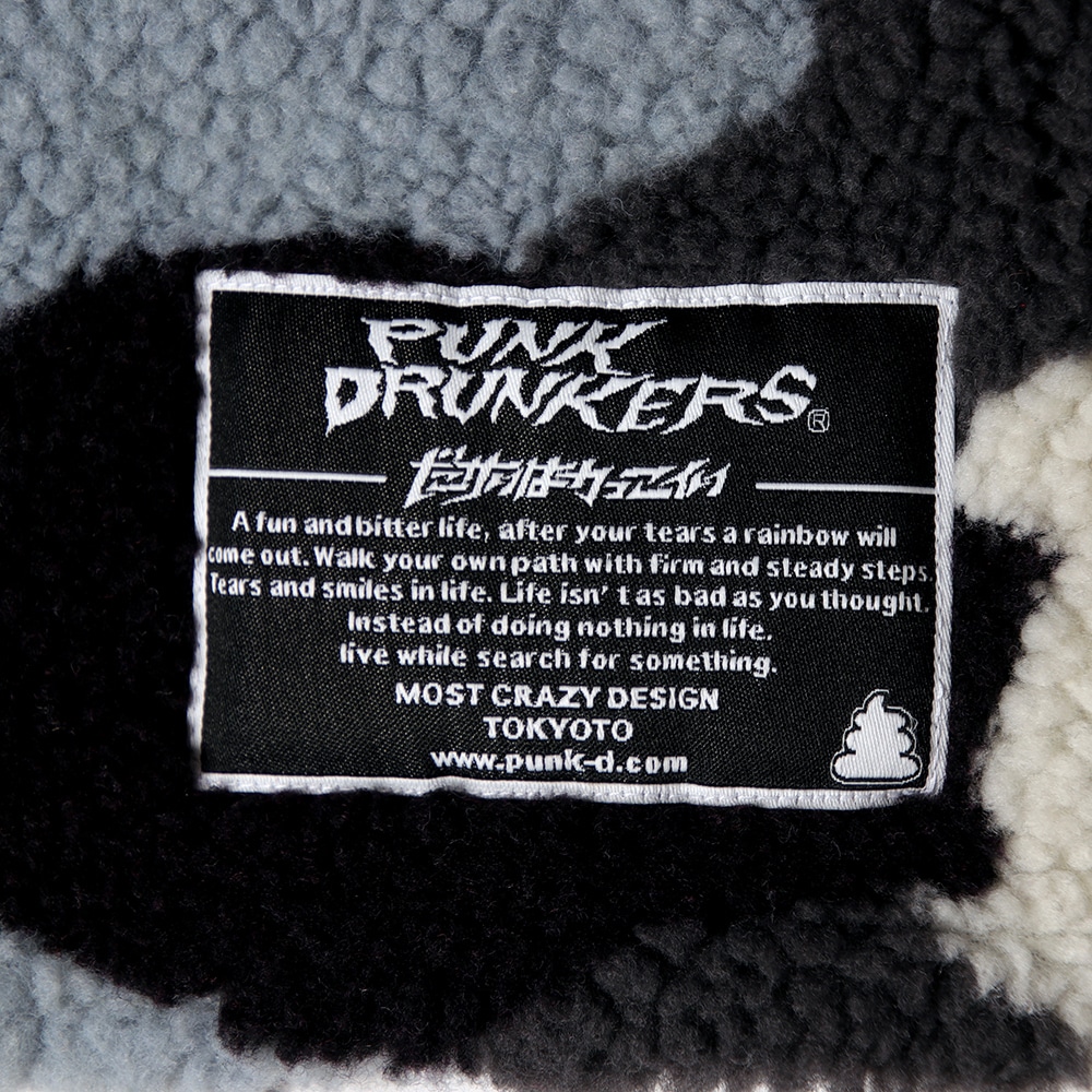 画像3: パンクドランカーズ あいつ迷彩ボアネックウォーマー
